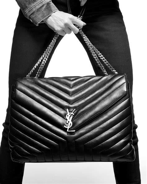 loulou monogram ysl large quilted shoulder tote bag|ysl loulou bag sizes.